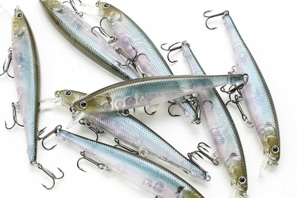 LUCKY CRAFT Pointer 78 - 238 Ghost Minnow (1qty) Top Quality Jerkbait