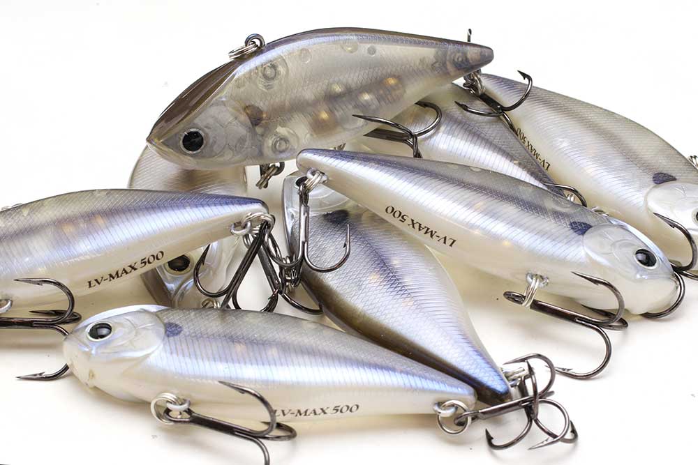 LUCKY CRAFT LV-500 Max - 238 Ghost Minnow (1qty) Top Quality Lipless Crank
